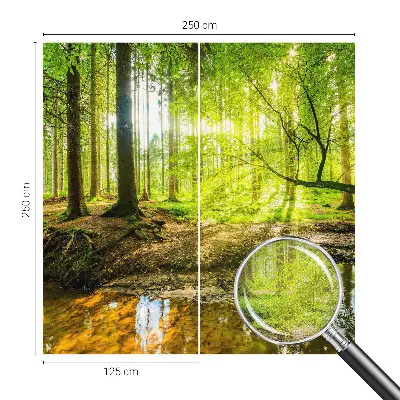 Fototapetas vaikams su žaliu kraštovaizdžiu