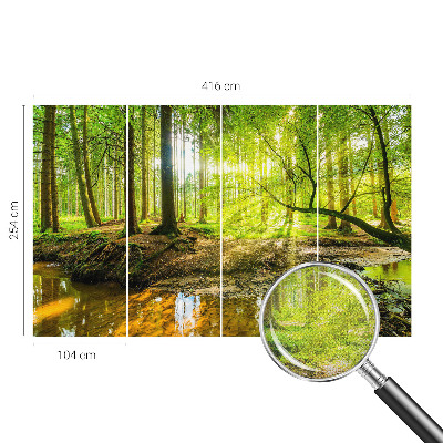 Fototapetas vaikams Grønt landskab