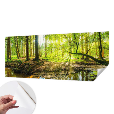 Fototapetas vaikams su žaliu kraštovaizdžiu