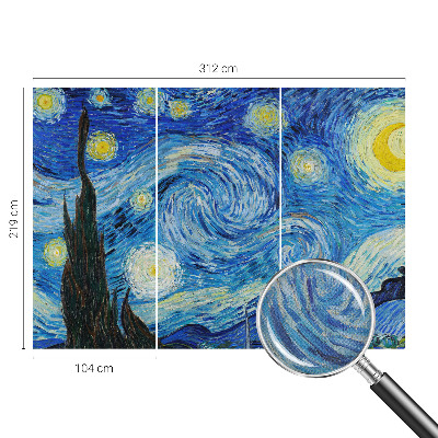 3D fototapetas Nattehimlenas