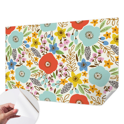 Tapetai Blomstermønster