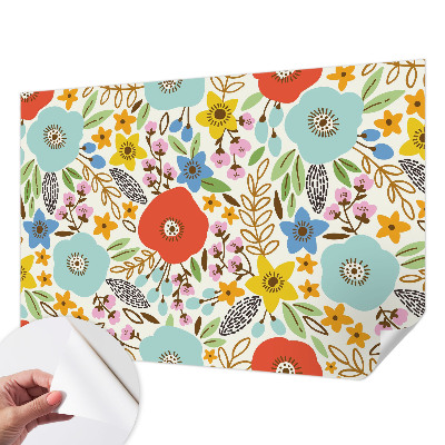 Tapetai Blomstermønster