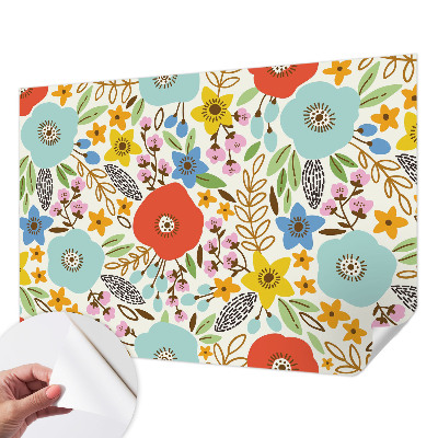 Tapetai Blomstermønster