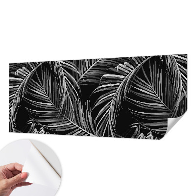 Fototapetai su egzotišku Monstera lapų raštu