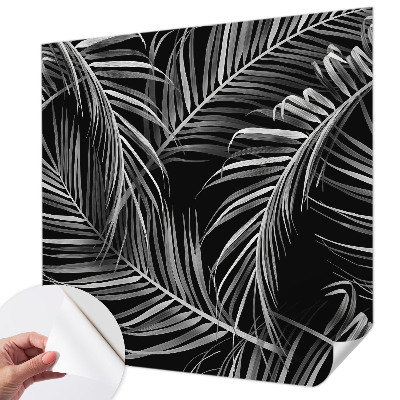 Fototapetai su egzotišku Monstera lapų raštu