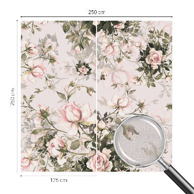 3D fototapetas Blomstermønster