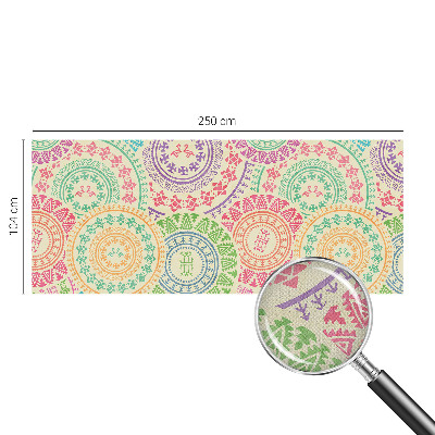 Fototapetas vaiko kambariui Spalvinga mandala