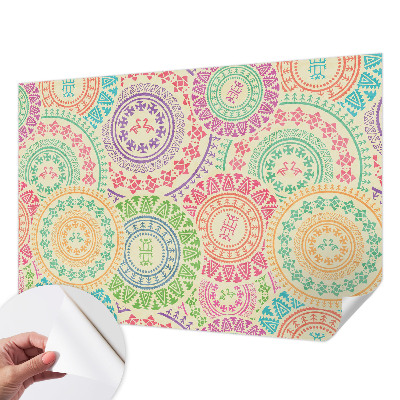 Fototapetas vaiko kambariui su spalvinga mandala