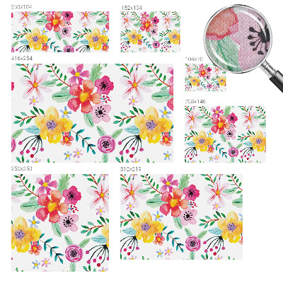 Fototapetai su gėlių motyvu „Blomsterfriskhed“