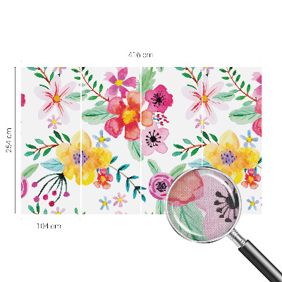 Fototapetai su gėlių motyvu „Blomsterfriskhed“