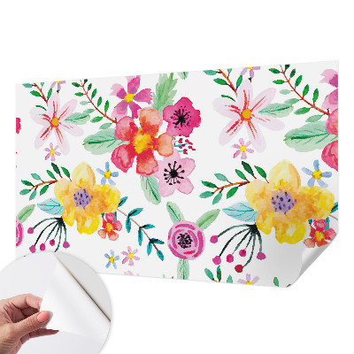 Fototapetai su gėlių motyvu „Blomsterfriskhed“