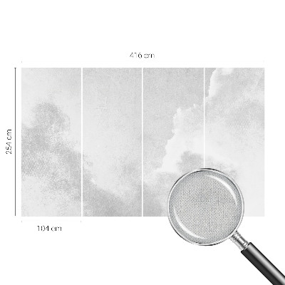 Savaime lipnus fototapetas Diskretus dangus