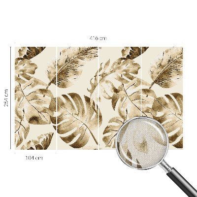 3D fototapetas su egzotine flora