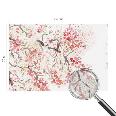 3D fototapetas sienoms su žaliu žiedadulkių motyvu