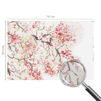 3D fototapetas sienoms su žaliu žiedadulkių motyvu