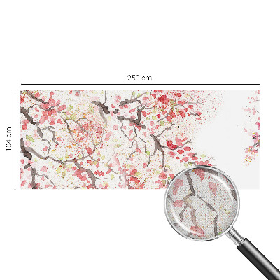 3D fototapetas sienoms su žaliu žiedadulkių motyvu