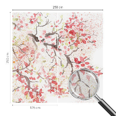 3D fototapetas sienoms su žaliu žiedadulkių motyvu