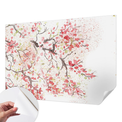 3D fototapetas sienoms Žalioji žiedadulkių