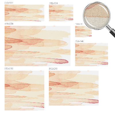 3D fototapetas Pastelstrøg