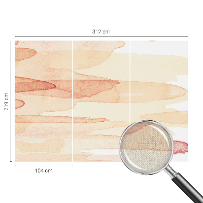 3D fototapetas Pastelstrøg