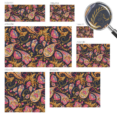 Tapetai Spalvingas paisley