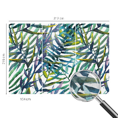 Savaime lipnus fototapetas Egzotinė augmenija