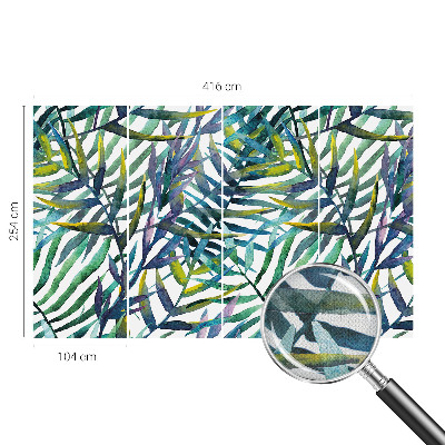 Savaime lipnus fototapetas Egzotinė augmenija