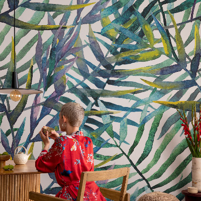 Savaime lipnus fototapetas Egzotinė augmenija