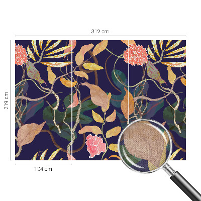 3D fototapetas sienoms Plantens elegancija