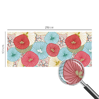 Fototapetas vaiko kambariui Blomstermønster