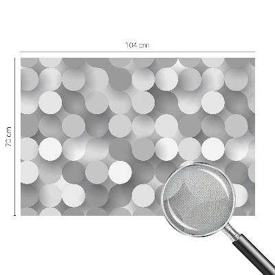 3D fototapetas sienoms Grå circler