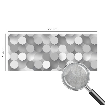 3D fototapetas sienoms Grå circler
