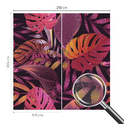 3D fototapetas su egzotišku peiliu