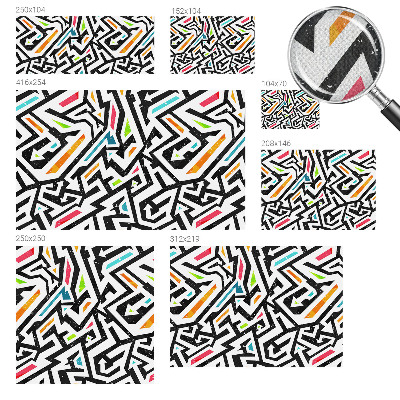 Fototapetas vaiko kambariui Abstrakti mozaika