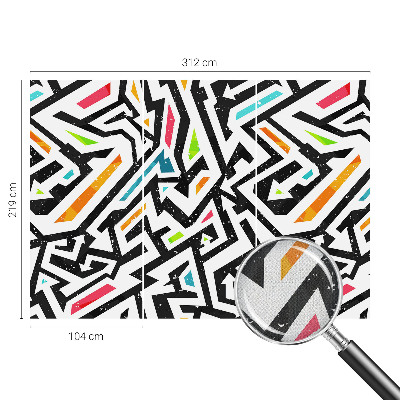 Fototapetas vaiko kambariui Abstrakti mozaika