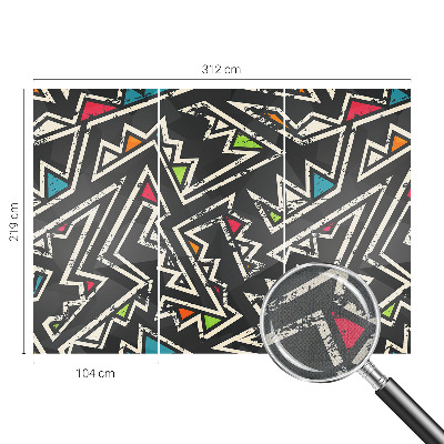 Savaime lipnus fototapetas Energinė geometrija