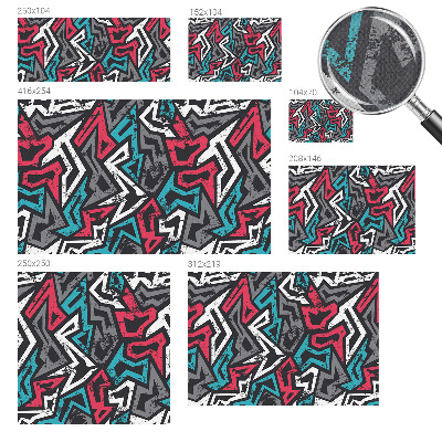 Tapetai Abstrakti mozaika