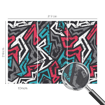 Tapetai Abstrakti mozaika