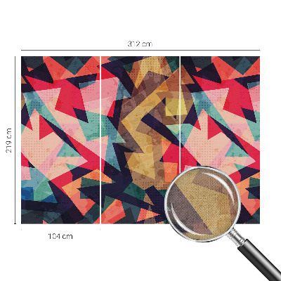 3D fototapetas sienoms Spalvingas monstras