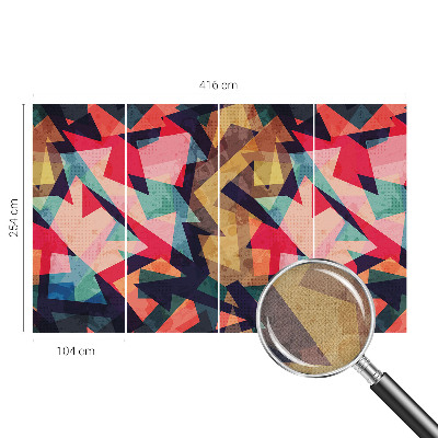 3D fototapetas sienoms Spalvingas monstras