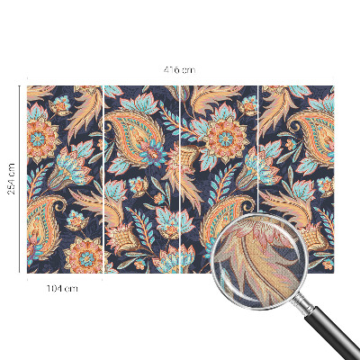 Fototapetas vaiko kambariui Blomstermønster