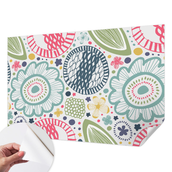 Tapetai Blomstermønstre