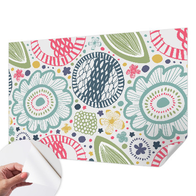 Tapetai Blomstermønstre