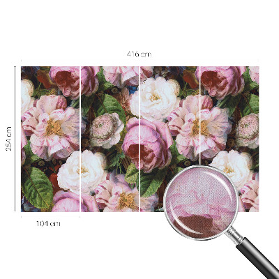 3D fototapetas sienoms Blomsteragtig elegancija