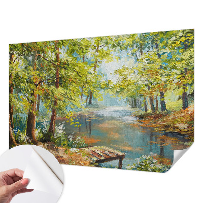 Fototapetai Idilisk sø