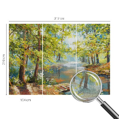 Fototapetai Idilisk sø