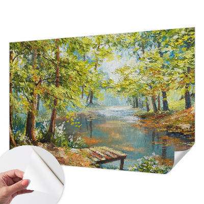 Fototapetai Idilisk sø