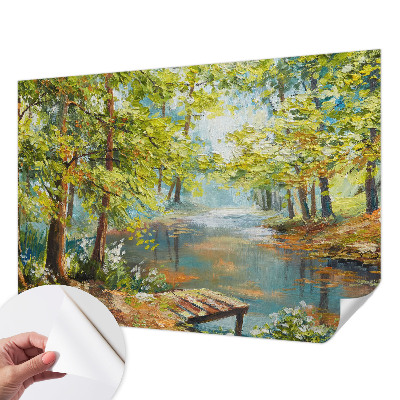 Fototapetai Idilisk sø