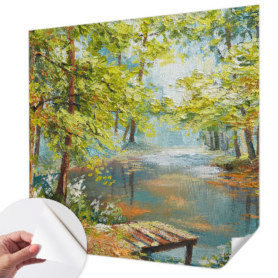 Fototapetai Idilisk sø