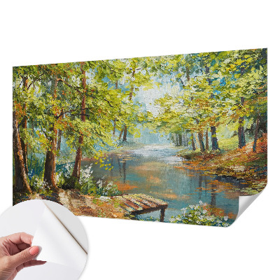 Fototapetai Idilisk sø